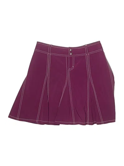 Pre-owned Athleta Active Skort In Purple
