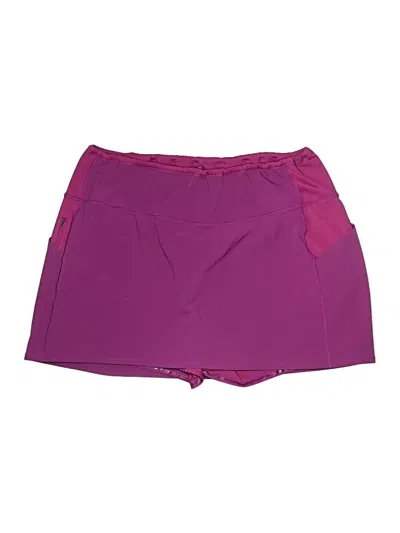 Pre-owned Athleta Active Skort In Purple