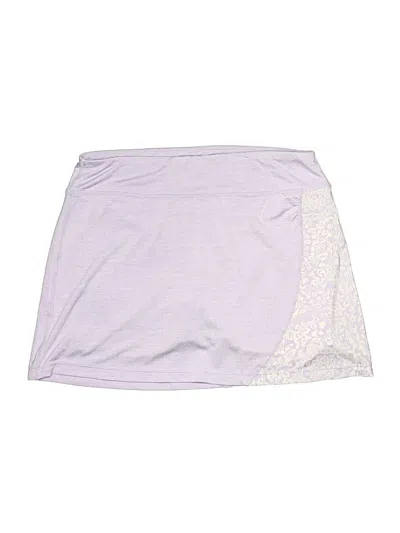 Pre-owned Athleta Active Skort In Purple
