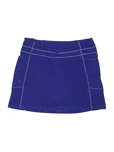 Pre-owned Athleta Active Skort In Purple
