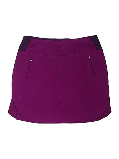 Pre-owned Athleta Active Skort In Purple