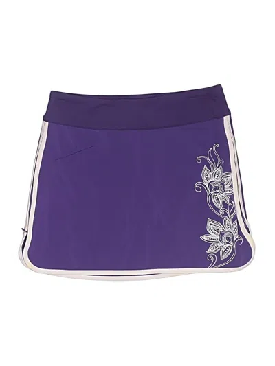 Pre-owned Athleta Active Skort In Purple