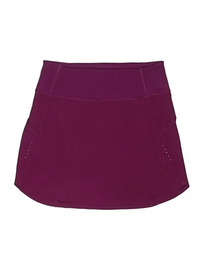 Pre-owned Athleta Active Skort In Purple