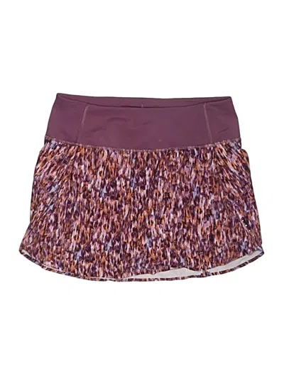 Pre-owned Athleta Active Skort In Purple