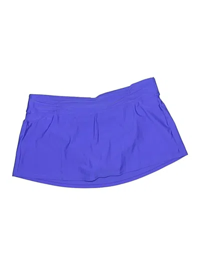 Pre-owned Athleta Active Skort In Purple