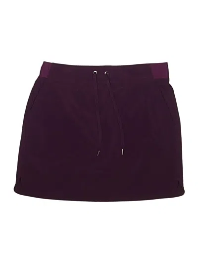 Pre-owned Athleta Active Skort In Purple