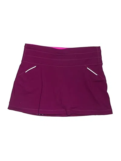 Pre-owned Athleta Active Skort In Purple
