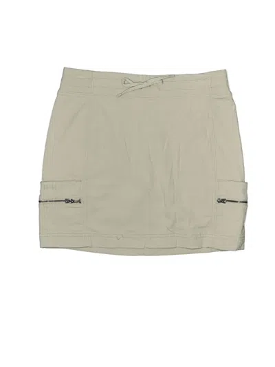 Pre-owned Athleta Active Skort In Tan