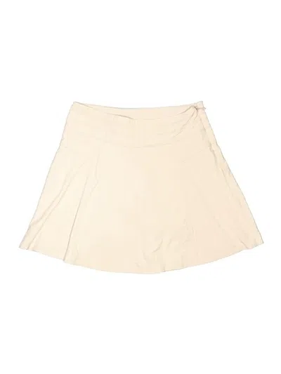 Pre-owned Athleta Active Skort In Tan