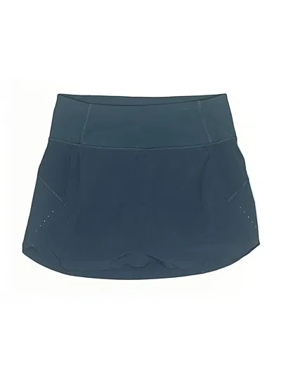 Pre-owned Athleta Active Skort In Teal