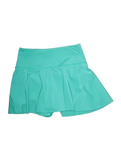 Pre-owned Athleta Active Skort In Teal