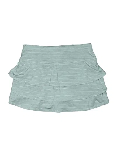 Pre-owned Athleta Active Skort In Teal