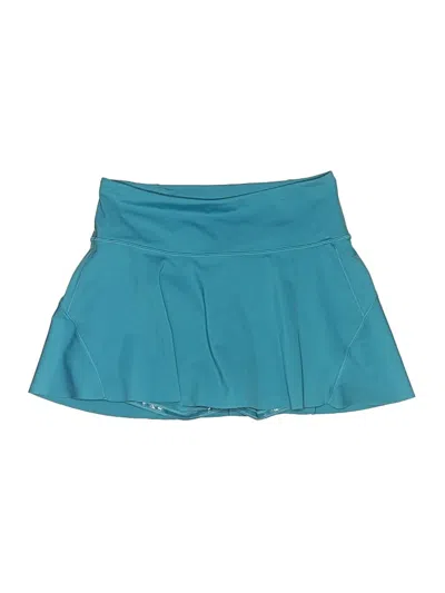 Pre-owned Athleta Active Skort In Teal