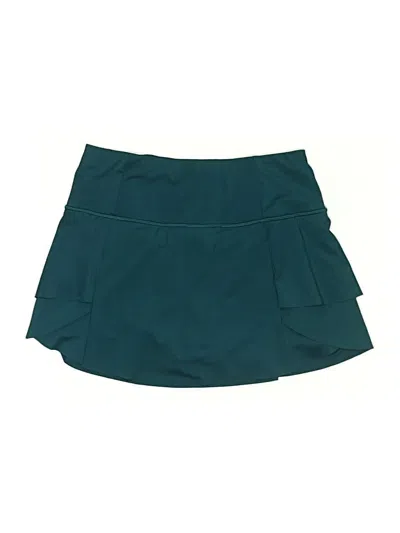 Pre-owned Athleta Active Skort In Teal