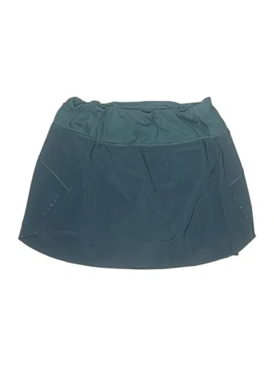 Pre-owned Athleta Active Skort In Teal