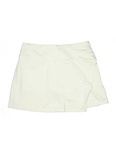 Pre-owned Athleta Active Skort In White