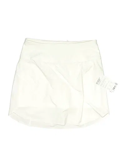 Pre-owned Athleta Active Skort In White