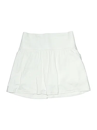 Pre-owned Athleta Active Skort In White