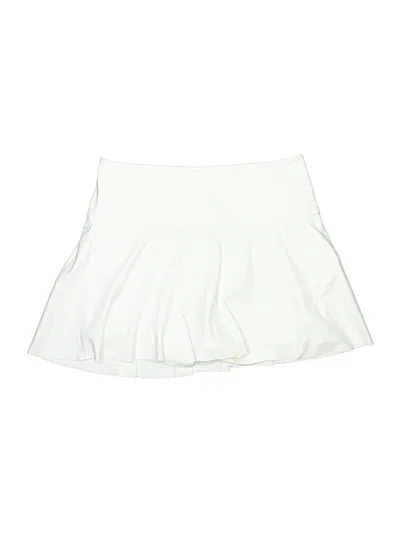 Pre-owned Athleta Active Skort In White