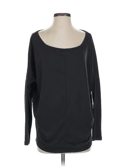 Pre-owned Athleta Active T-shirt In Black