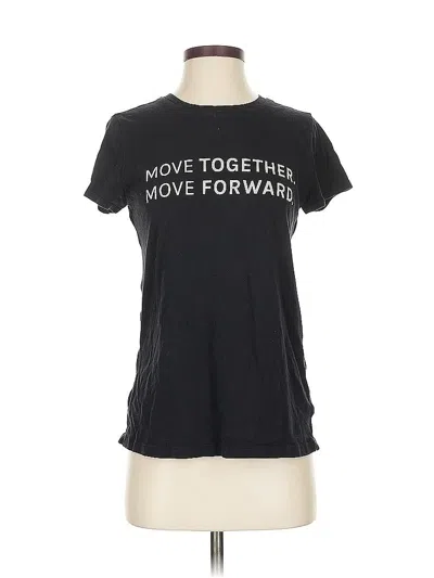 Pre-owned Athleta Active T-shirt In Black