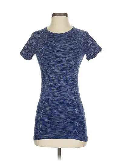 Pre-owned Athleta Active T-shirt In Blue