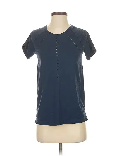 Pre-owned Athleta Active T-shirt In Blue