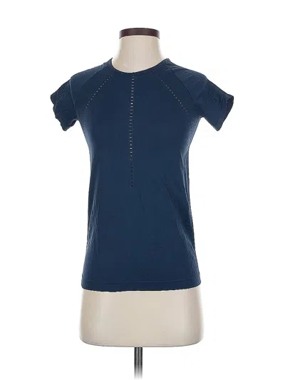 Pre-owned Athleta Active T-shirt In Blue
