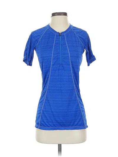 Pre-owned Athleta Active T-shirt In Blue
