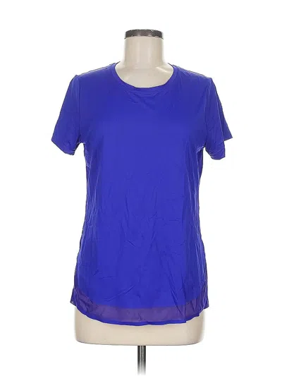 Pre-owned Athleta Active T-shirt In Blue
