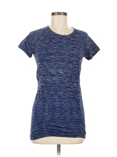 Pre-owned Athleta Active T-shirt In Blue