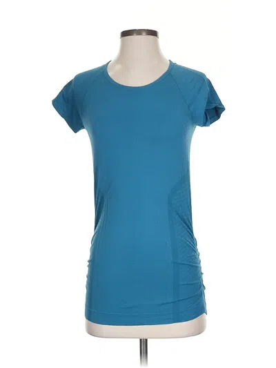 Pre-owned Athleta Active T-shirt In Blue