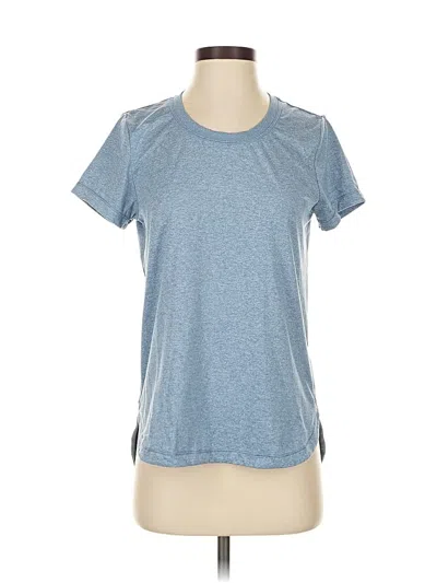 Pre-owned Athleta Active T-shirt In Blue