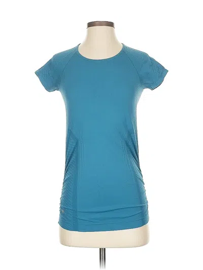 Pre-owned Athleta Active T-shirt In Blue