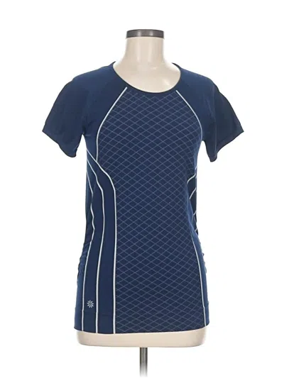 Pre-owned Athleta Active T-shirt In Blue