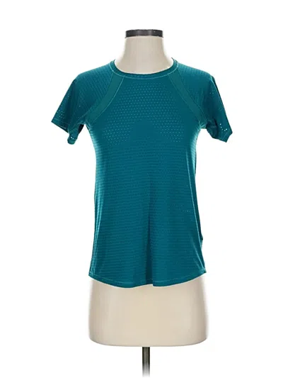 Pre-owned Athleta Active T-shirt In Blue