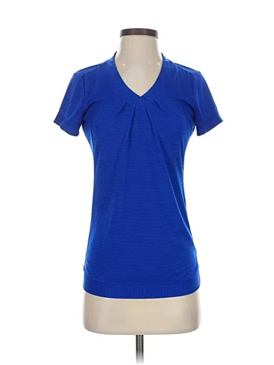 Pre-owned Athleta Active T-shirt In Blue