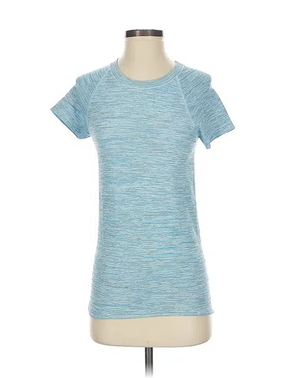 Pre-owned Athleta Active T-shirt In Blue