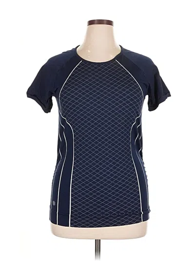 Pre-owned Athleta Active T-shirt In Blue
