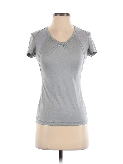 Pre-owned Athleta Active T-shirt In Gray