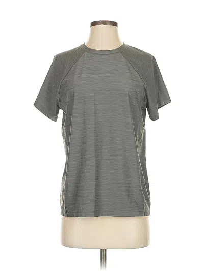 Pre-owned Athleta Active T-shirt In Gray