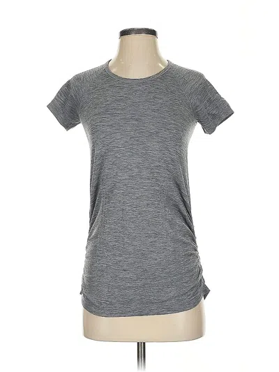 Pre-owned Athleta Active T-shirt In Gray