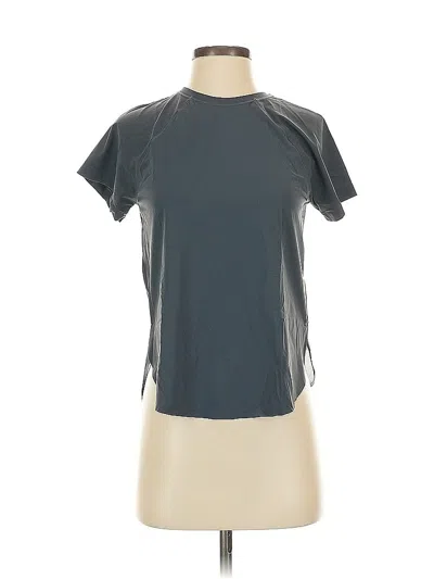 Pre-owned Athleta Active T-shirt In Gray