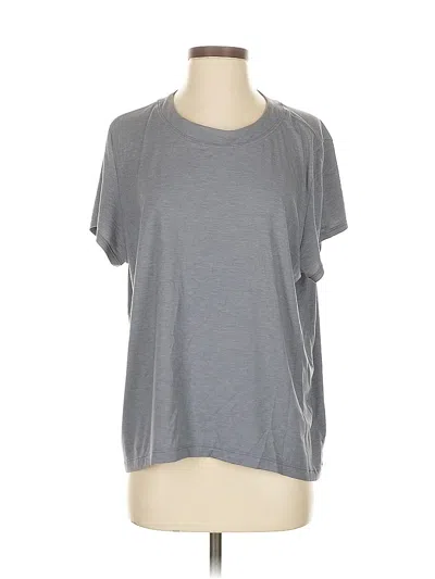 Pre-owned Athleta Active T-shirt In Gray