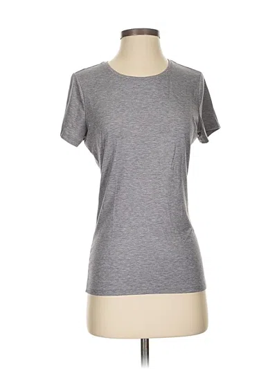 Pre-owned Athleta Active T-shirt In Gray