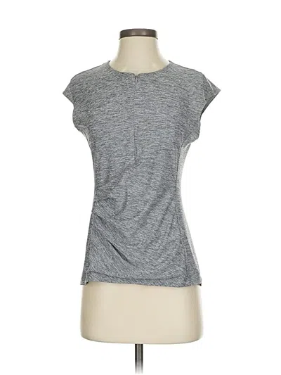 Pre-owned Athleta Active T-shirt In Gray