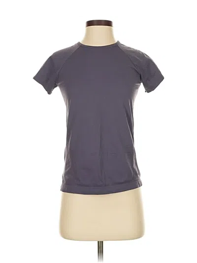 Pre-owned Athleta Active T-shirt In Gray