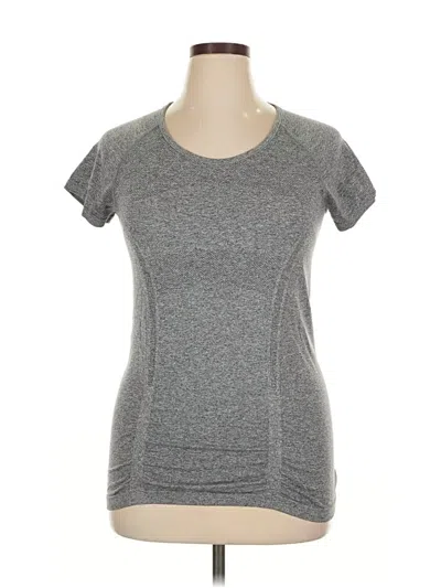 Pre-owned Athleta Active T-shirt In Gray