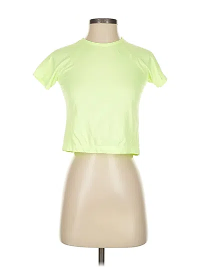 Pre-owned Athleta Active T-shirt In Green