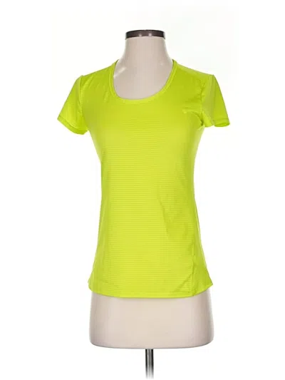 Pre-owned Athleta Active T-shirt In Green